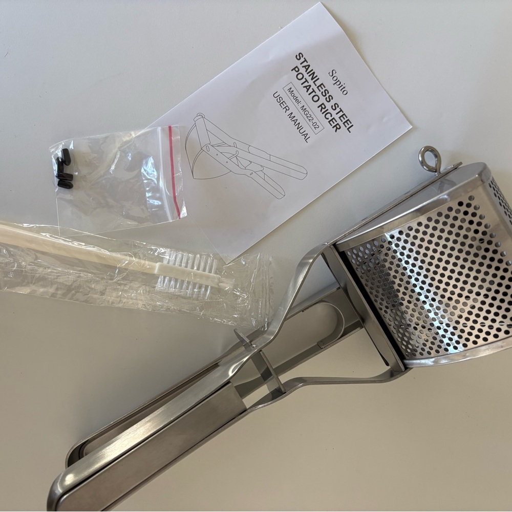 Stainless Steel Potato Ricer